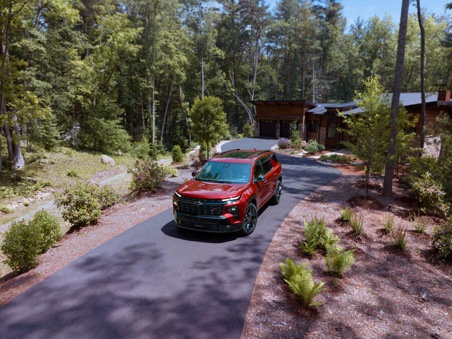 radiant red 2024 chevrolet traverse rs in port murray, nj | Rossi Chevrolet Buick GMC